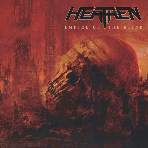 Heathen - Empire Of The Blind [Red & Black Swirl Vinyl]