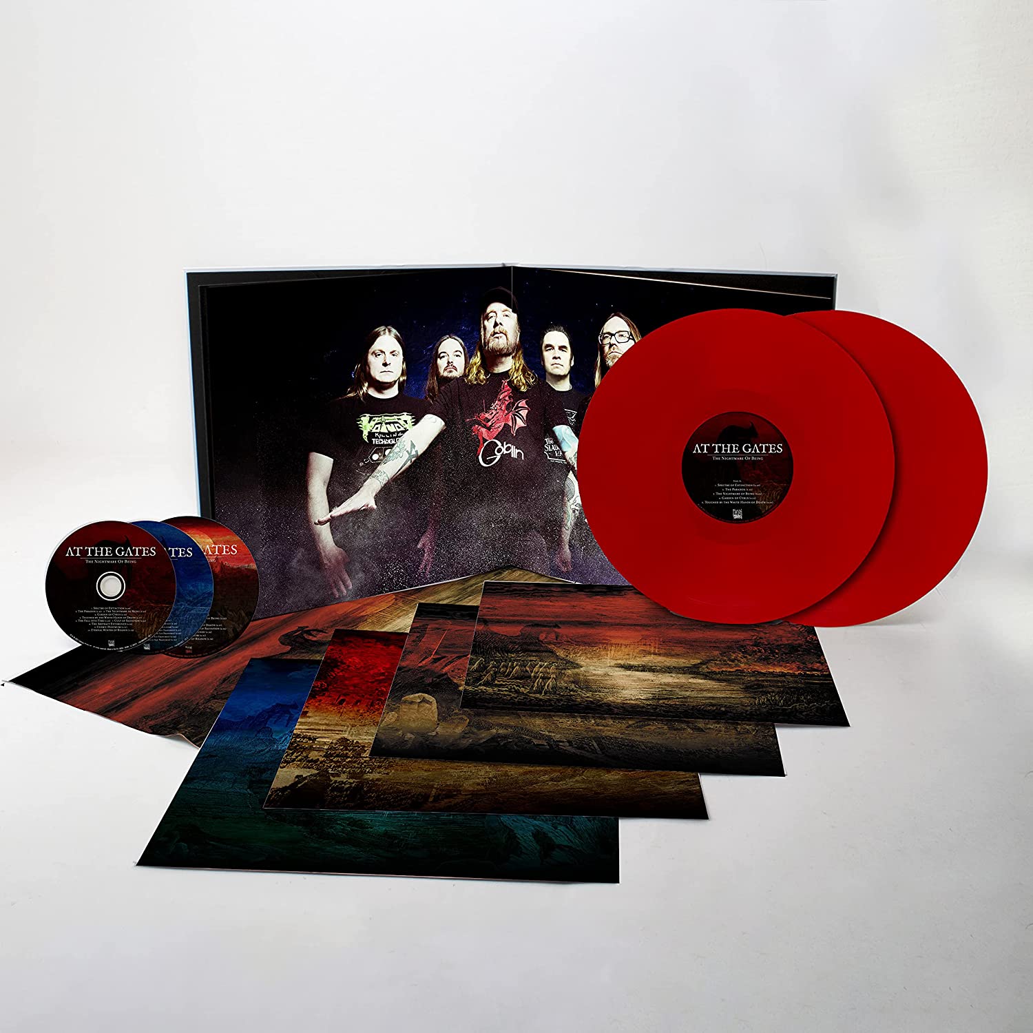 At The Gates - The Nightmare of Being [Deluxe Edition Red Vinyl w/CD]