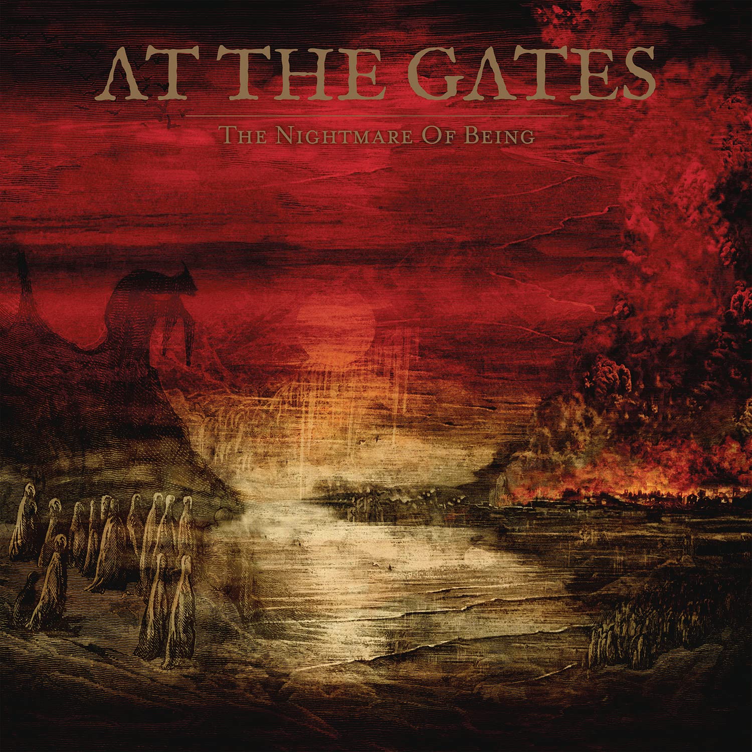 At The Gates - The Nightmare of Being [Deluxe Edition Red Vinyl w/CD]