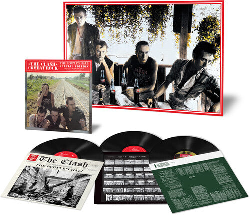 [DAMAGED] The Clash - Combat Rock + The People's Hall [3-lp]