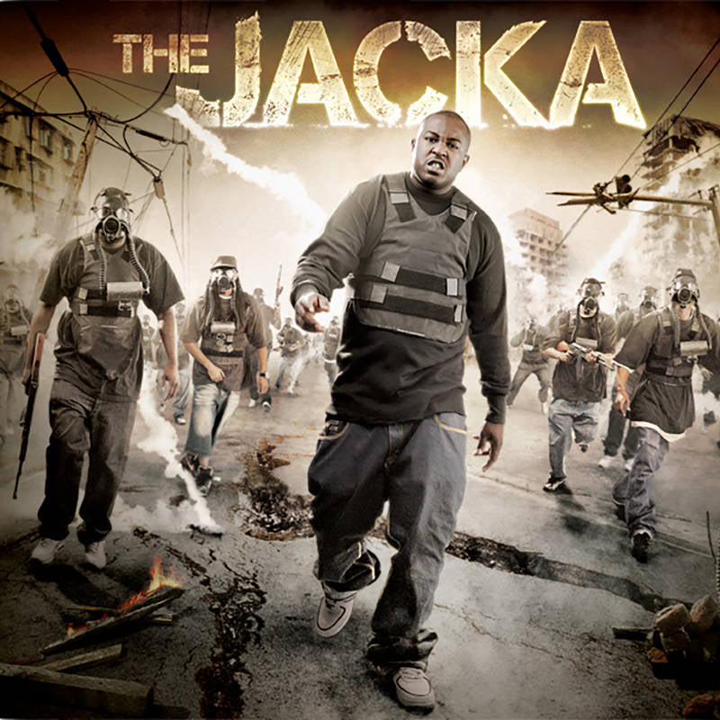 The Jacka - Tear Gas [Black and White Galaxy Vinyl]