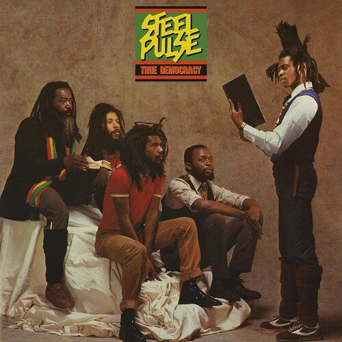[DAMAGED] Steel Pulse - True Democracy [Red, Green & Gold Colored Vinyl]