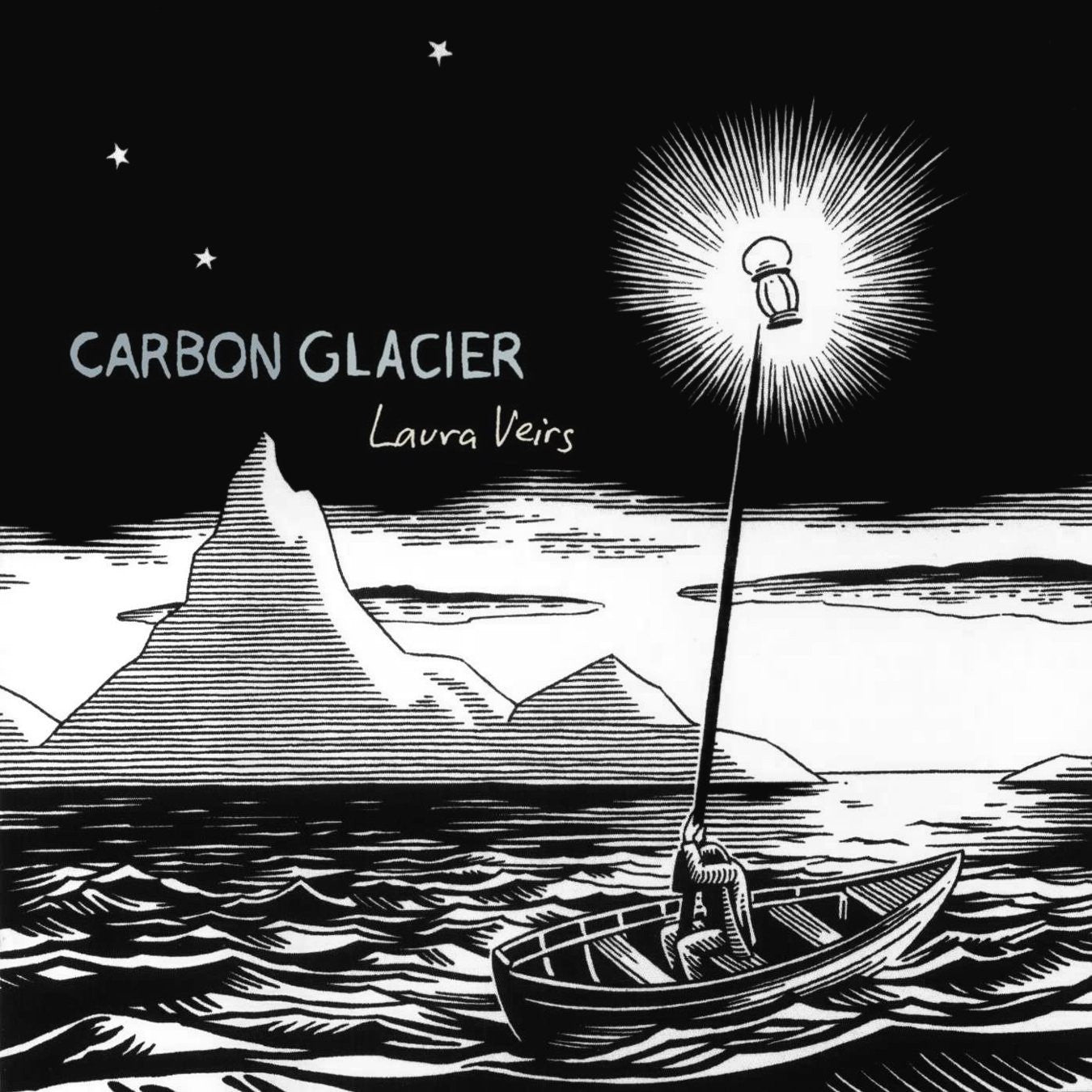 Laura Veirs - Carbon Glacier [Clear & Black Vinyl]