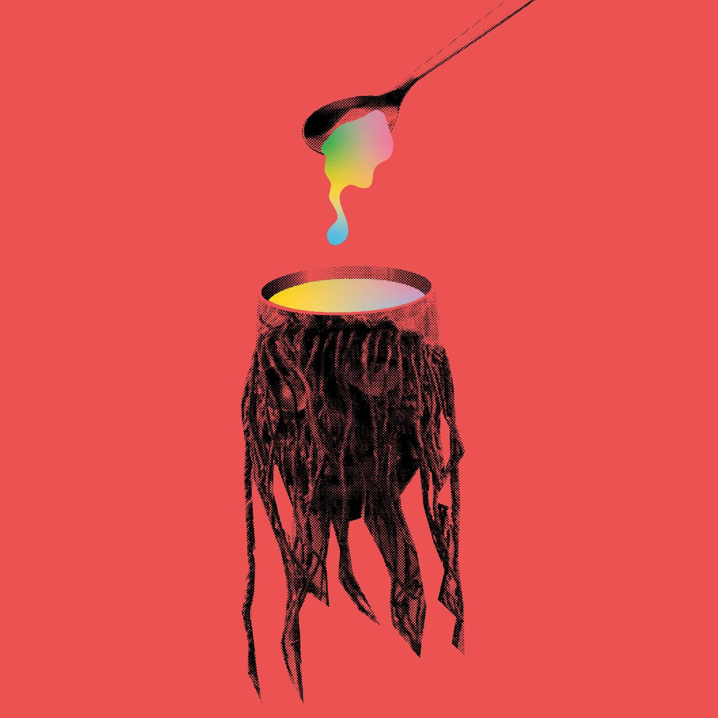 [DAMAGED] Goat - Headsoup [Cyan Vinyl + Bonus 7"]