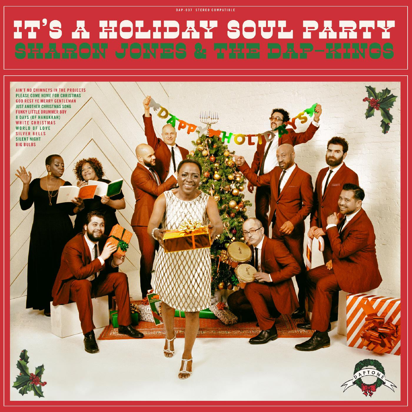 Sharon Jones & the Dap-Kings - It's A Holiday Soul Party [White & Red Vinyl]