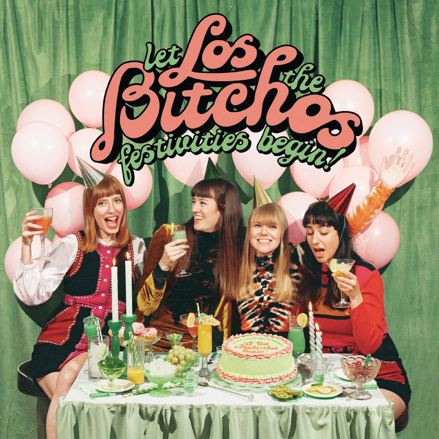 Los Bitchos - Let The Festivities Begin! (Los Chrismos Edition) [Indie-Exclusive Red Vinyl]