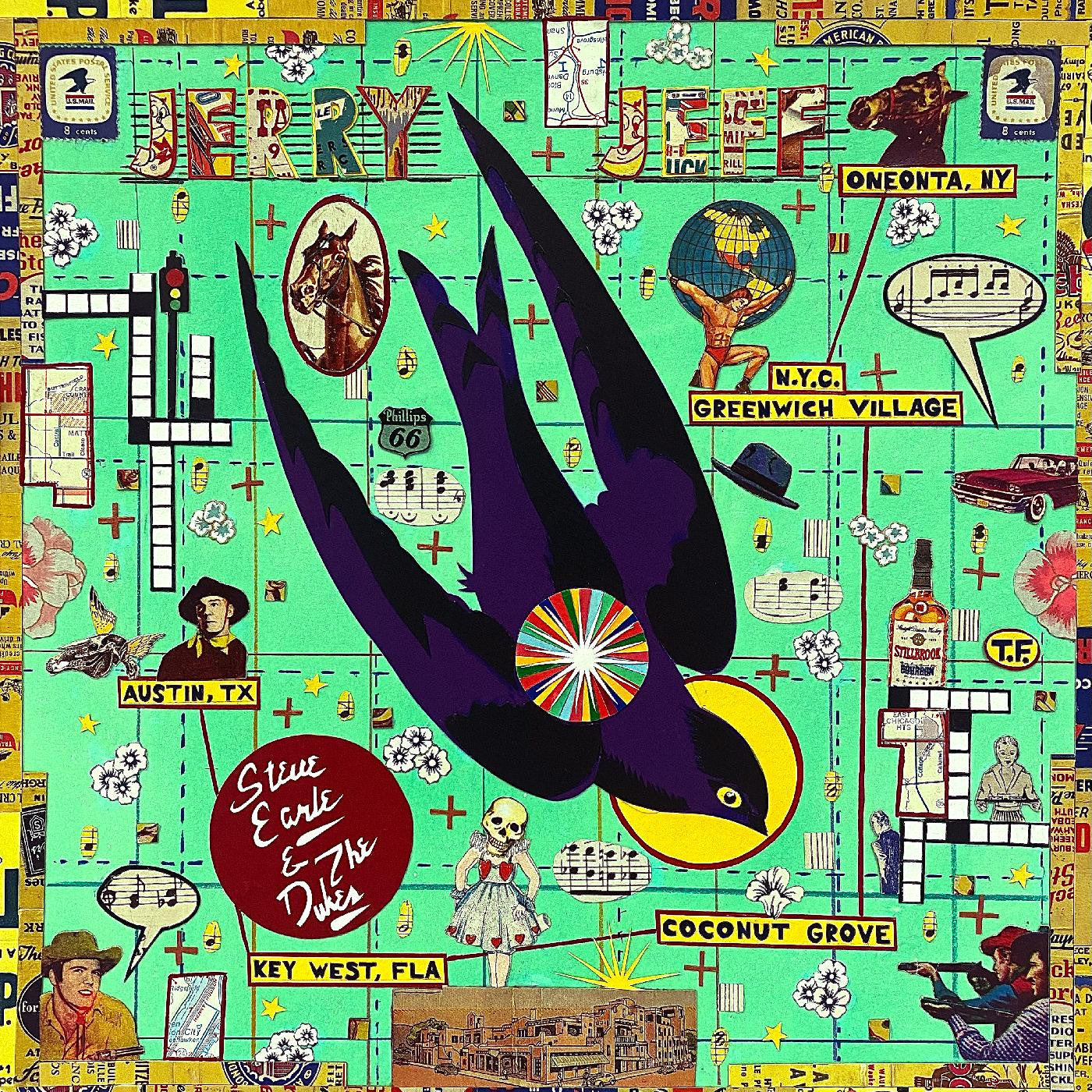 Steve Earle & The Dukes - Jerry Jeff [Black Vinyl]