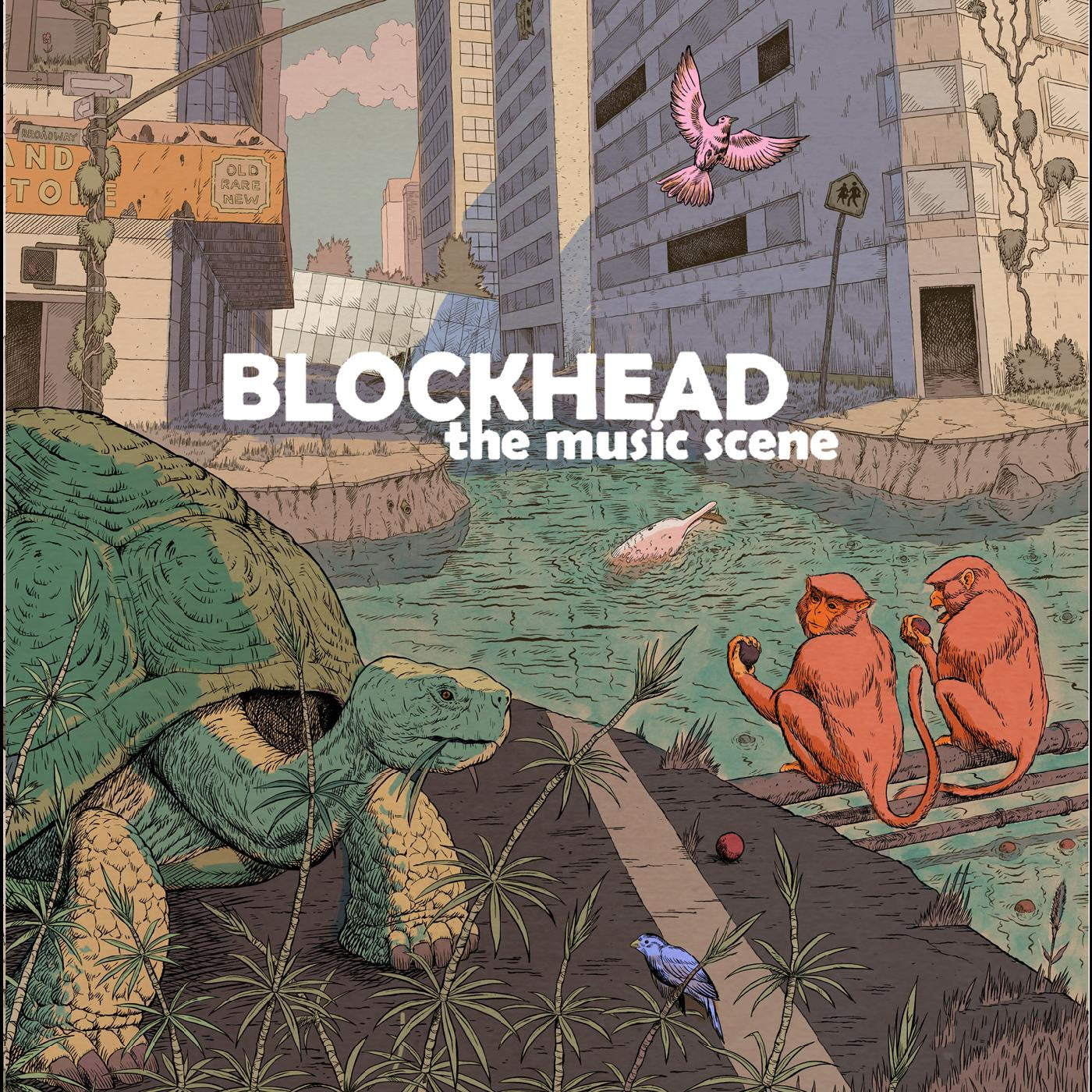 Blockhead - The Music Scene [Opaque Teal Vinyl]