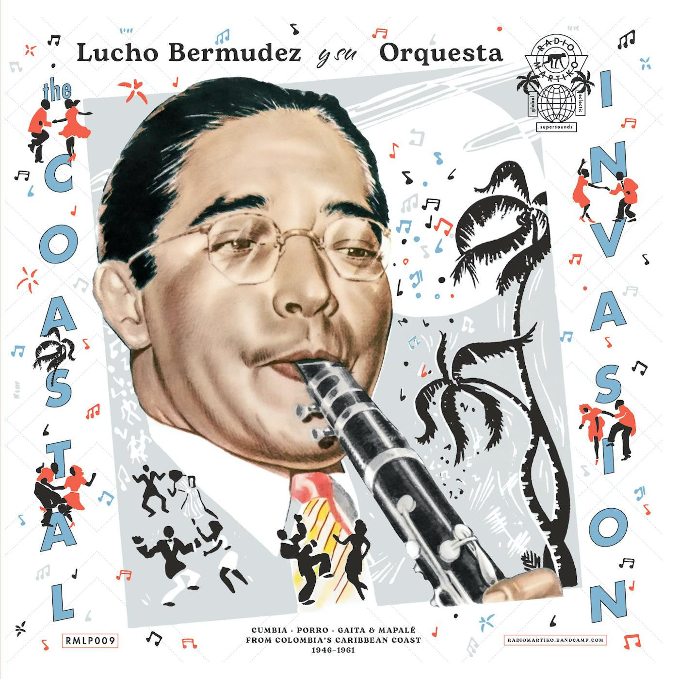 Lucho Bermudez Y Su Orquesta - The Coastal Invasion: Cumbia, Porro, Gaita & Mapalé from Colombia’s Caribbean Coast (1946-1961)
