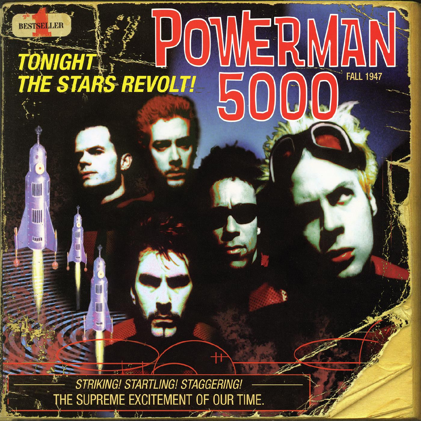 Powerman 5000 - Tonight The Stars Revolt [Yellow Vinyl]