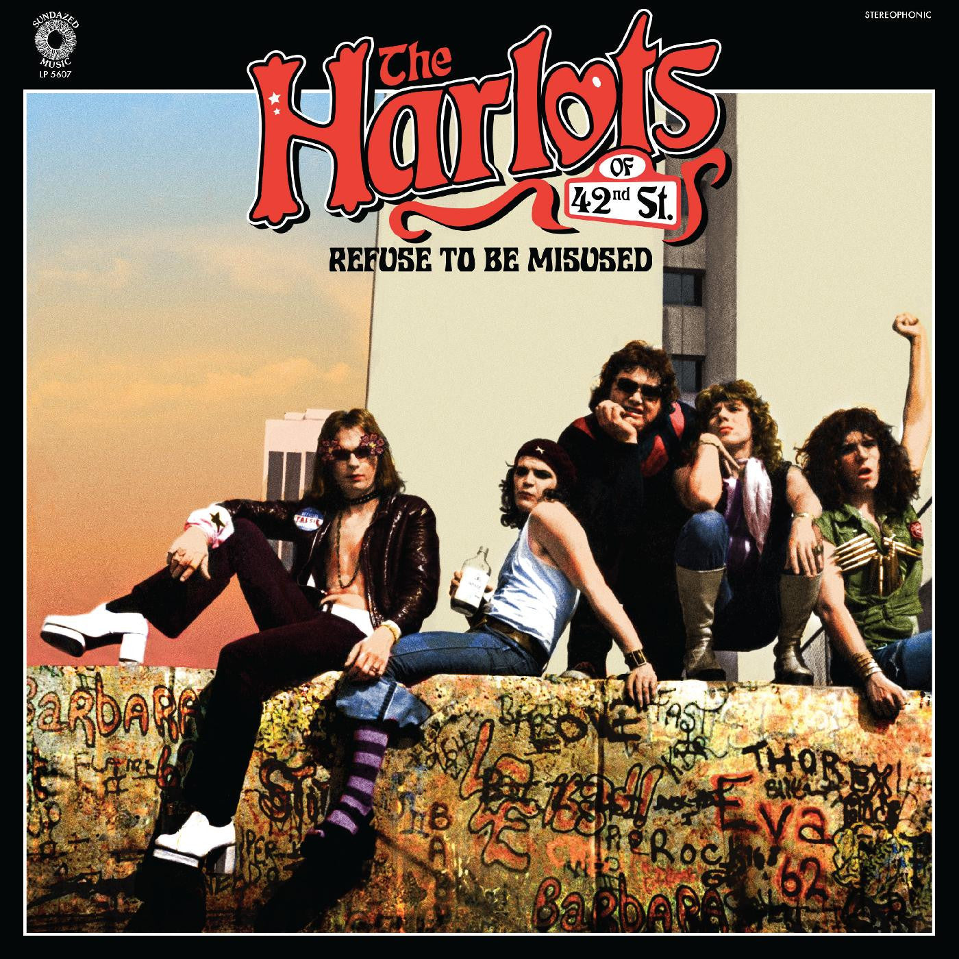The Harlots Of 42nd Street - Refuse To Be Misused [Pink Vinyl]