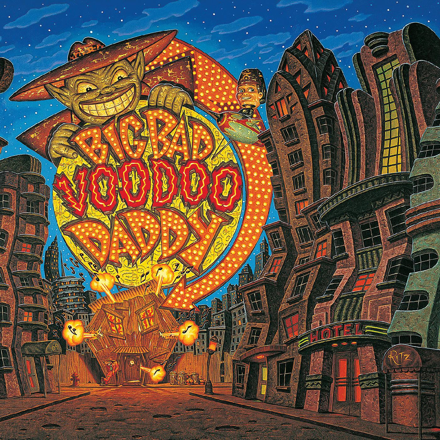 Big Bad Voodoo Daddy - Big Bad Voodoo Daddy (25th Anniversary) [Red & Yellow Swirl Vinyl]