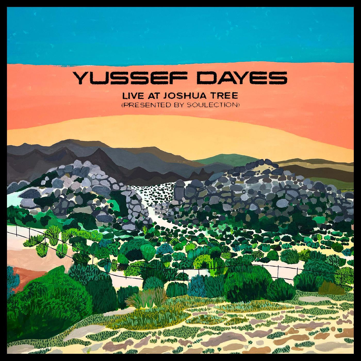 Yussef Dayes - The Yussef Dayes Experience Live at Joshua Tree [Indie-Exclusive Black Vinyl]