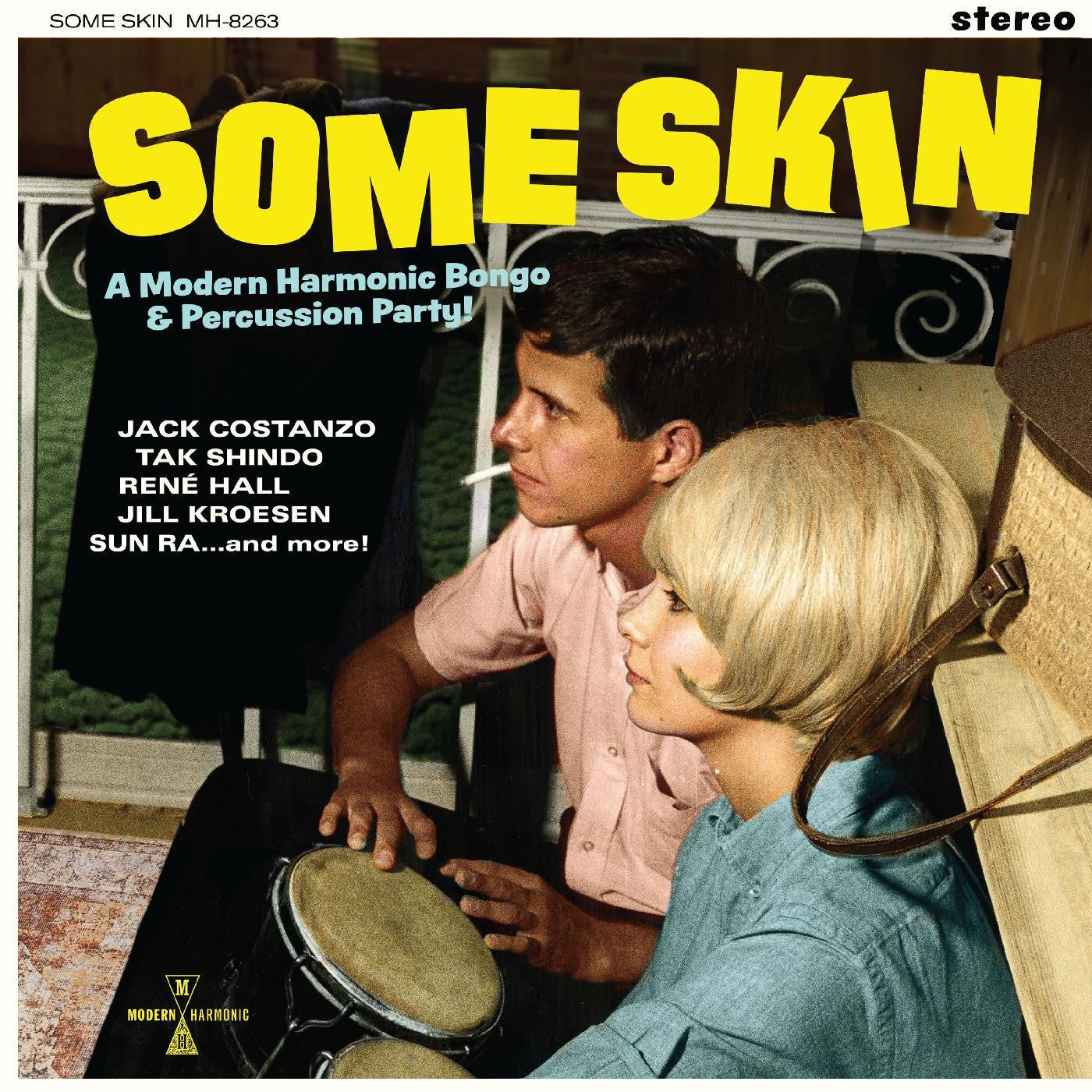 Various - Some Skin: A Modern Harmonic Bongo & Percussion Party [Yellow Vinyl]
