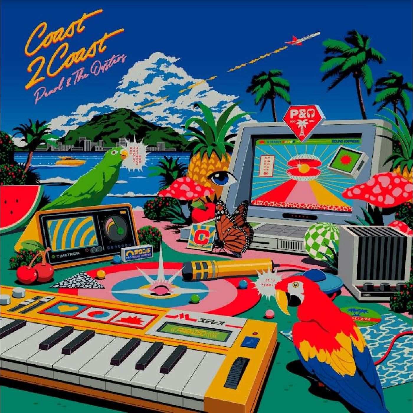Pearl & The Oysters - Coast 2 Coast [Blue Wave Vinyl]
