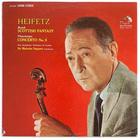 Sir Malcolm Sargent - Bruch: Scottish Fantasy/ Vieuxtemps: Concerto No. 5/ Heifetz, violin