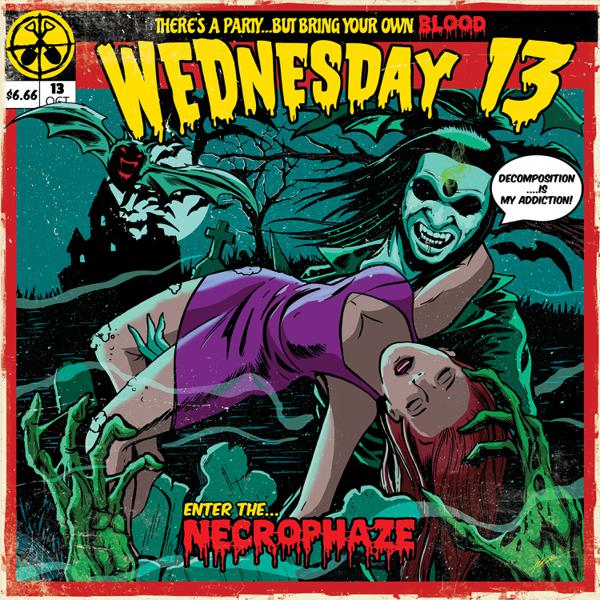 Wednesday 13 - Necrophaze [Mint Green w/ Purple Swirl Vinyl]