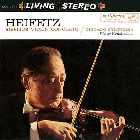 Walter Hendl - Sibelius: Violin Concerto in D Minor/ Jascha Heifetz, violin