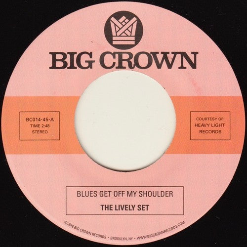 The Lively Set - Blues Get Off My Shoulder / I'm Begging You [7"]