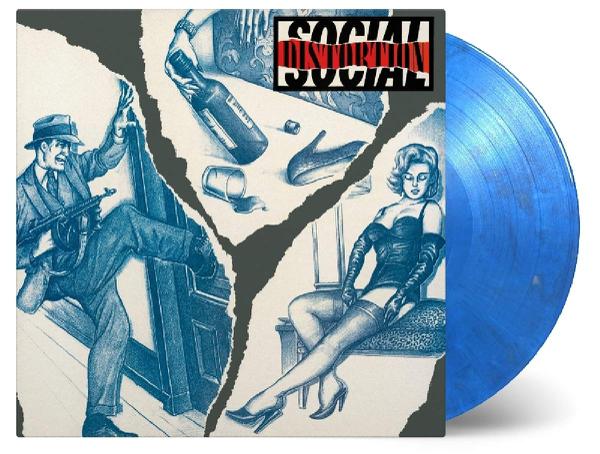 Social Distortion - Social Distortion [Import] [Blue & Silver Swirled Vinyl]