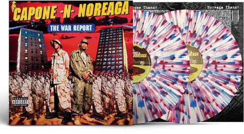 Capone-N-Noreaga - The War Report [Clear + Red & Blue Splatter Vinyl]