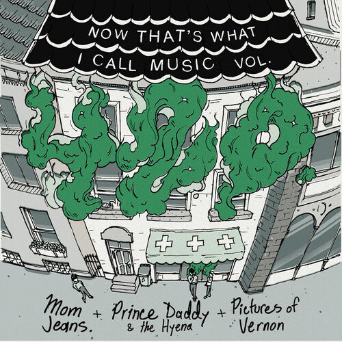 Mom Jeans. / Prince Daddy & The Hyena / Pictures of Vernon - Now That's What I Call Music 420 [Green & Black 10" Vinyl]
