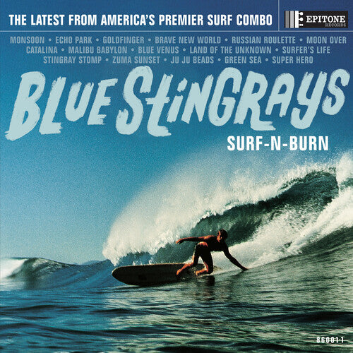Blue Stingrays - Surf-N-Burn [Black Vinyl]