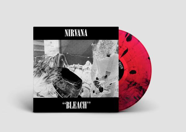 Nirvana - Bleach [Red w/ Black Marble Vinyl]