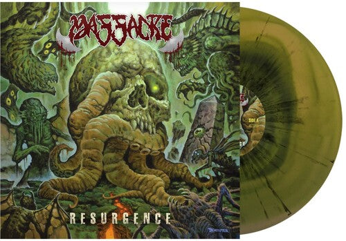 Massacre - Resurgence [Cyan Mustard Swirl w/ Black Splatter Vinyl]