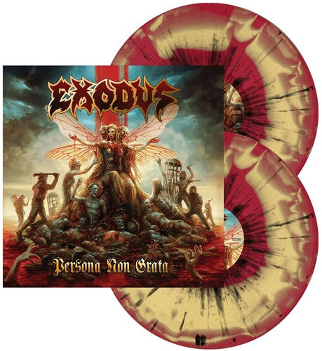 Exodus - Persona Non Grata [Red & Mustard w/ Black Splatter Vinyl]