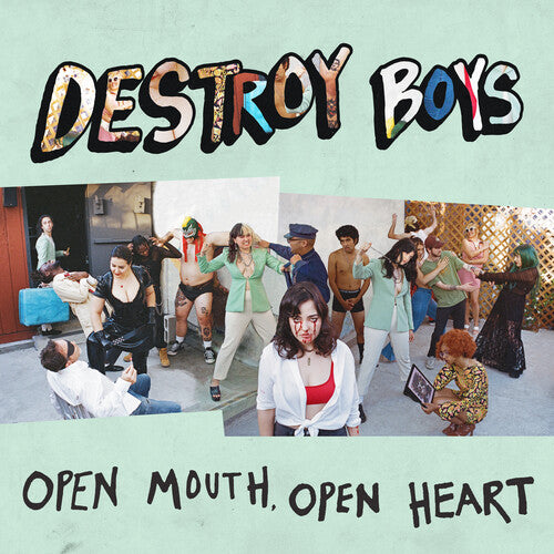 Destroy Boys - Open Mouth, Open Heart [Pink Vinyl]