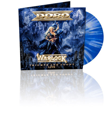 Doro - Warlock - Triumph & Agony Live [Marble Blue & White Vinyl]