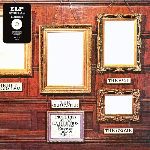 Emerson, Lake & Palmer - Pictures At an Exhibition [White Vinyl]
