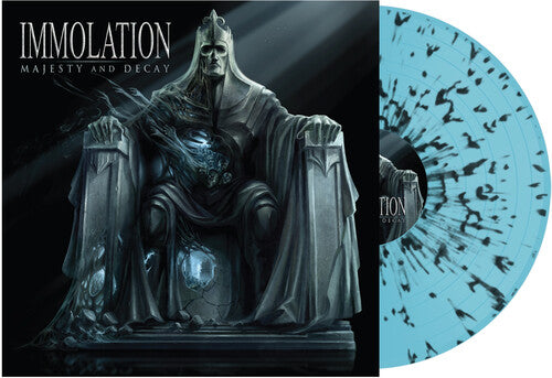 Immolation - Majesty and Decay [Blue w/ Black Splatter Vinyl]