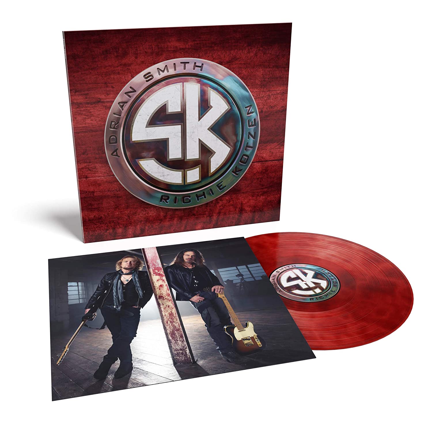 Adrian Smith and Richie Kotzen - Smith / Kotzen [Red & Black Smoke Vinyl]