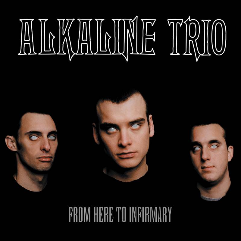Alkaline Trio - From Here To Infirmary [Transparent Red w/ Black Splatter]