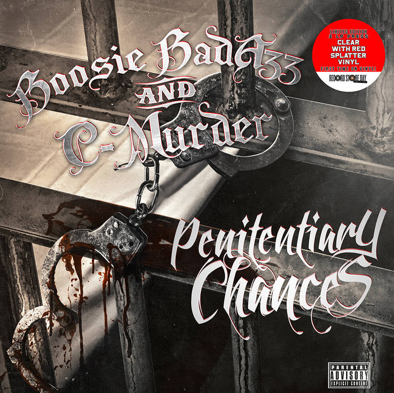C-Murder & Boosie Badazz - Penitentiary Chances [2-lp Clear w/ Red Splatter Vinyl]