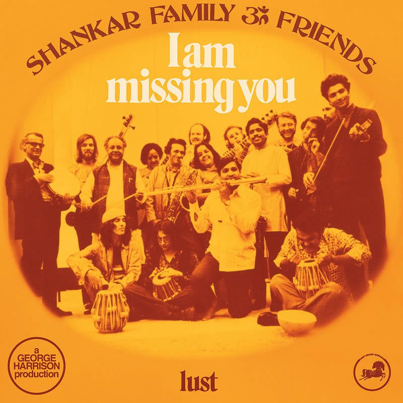 Shankar Family & Friends - I Am Missing You [Blue 12" Vinyl]