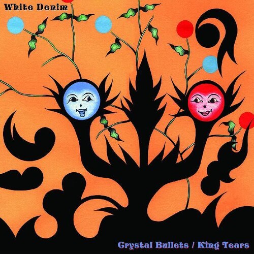 White Denim - Crystal Bullets / King Tears [Orange / Black Vinyl]