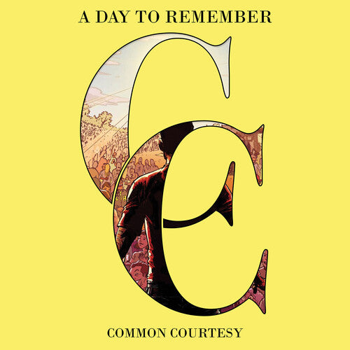 A Day to Remember - Common Courtesy [Lemon & Milky Clear Vinyl]