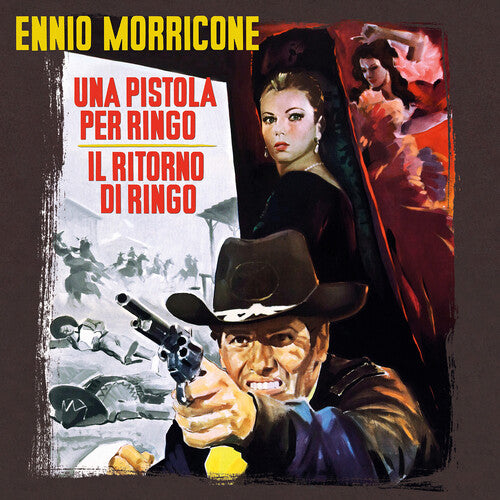 Ennio Morricone - Una pistola per Ringo / Il ritorno di Ringo (Original Soundtrack) [Clear Red Vinyl]