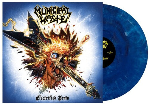 Municipal Waste - Electrified Brain [Blue Marble Vinyl]