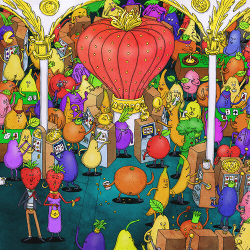 [DAMAGED] Dance Gavin Dance - Jackpot Juicer [Indie-Exclusive Yellow, Red & Black Vinyl]