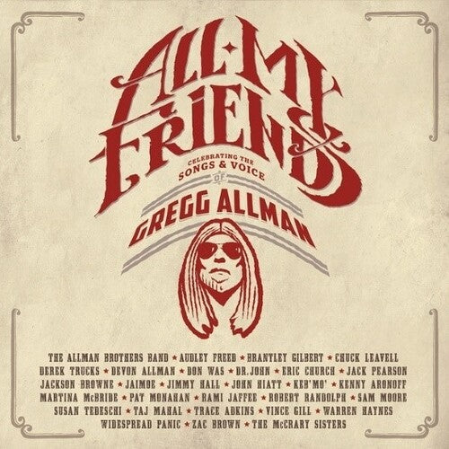 Various - All My Friends: Celebrating The Songs & Voice Of Gregg Allman [Gold Vinyl]