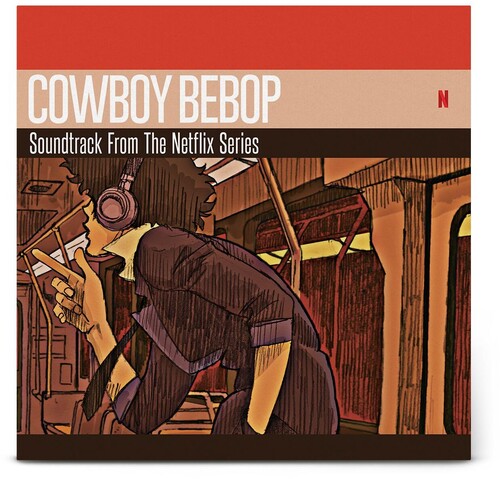 [DAMAGED] Seatbelts - Cowboy Bebop (Soundtrack From The Original Netflix Series) [Red & Orange Vinyl]
