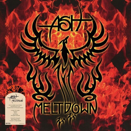 Ash - Meltdown [Orange & Black Splatter Vinyl]