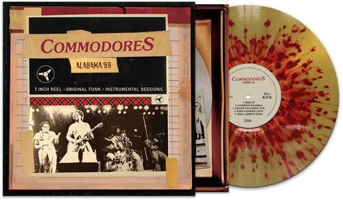 Commodores - Alabama '69 [Red & Gold Splatter Vinyl]