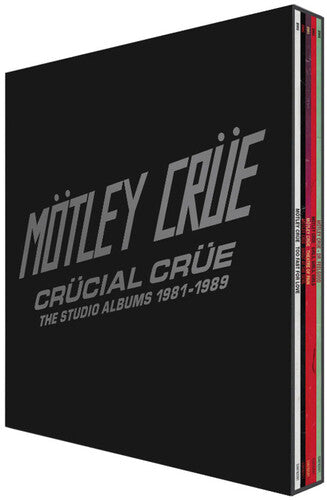 洋楽 MOTLEY CRUE / Crucial Crue (5CD Box) Motley Crue - Crucial Crue: The Studio Albums 1981-1989 [Box
