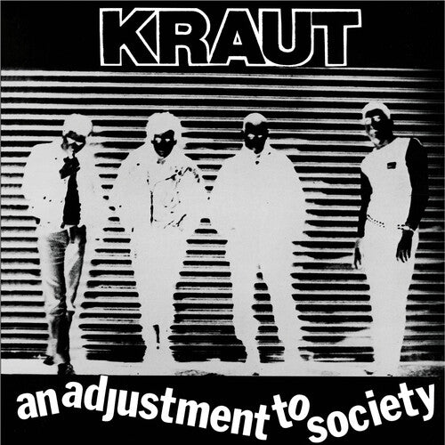 Kraut - An Adjustment To Society [Black & White Splatter Vinyl]