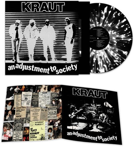 Kraut - An Adjustment To Society [Black & White Splatter Vinyl]